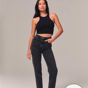 Abercrombie & Fitch The 90s straight ultra high rise jean